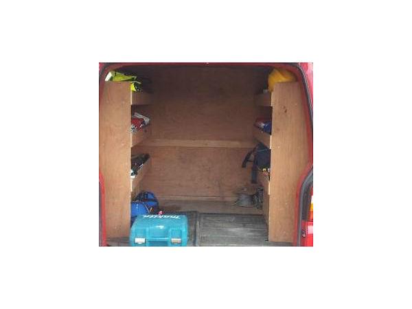 T5 VAN Ply Bulkhead, Floor and Shelving: Transporter T5 Kombi LWB (not including side panels)