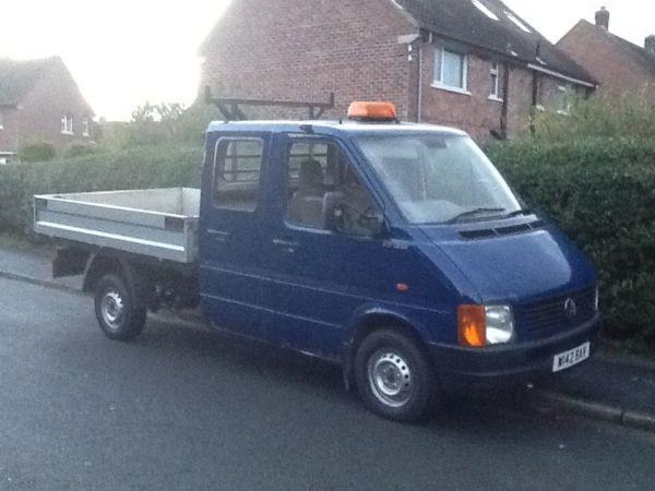VOlkswagen LT 35 tdi MWB flatbed with double cab Vw