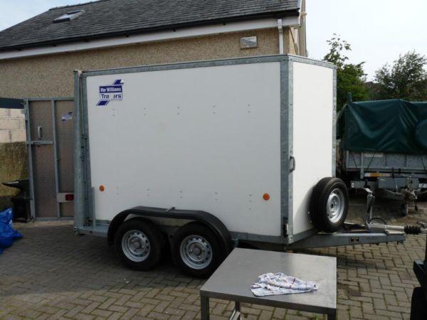 ifor williams box trailer 4 wheel