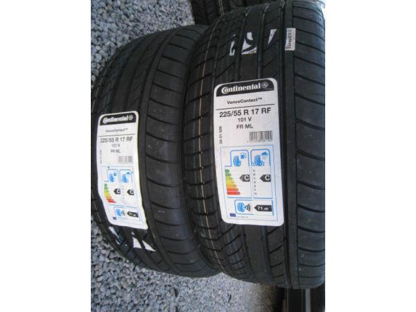 225/55/17 Two New Continental VancoContact tyres.