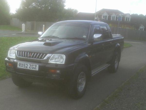'MITSUBISHI L200 WARRIOR 4X4 DOUBLE CAB 52/ 2002 2.5 TD ** GET READY FOR WINTER **'