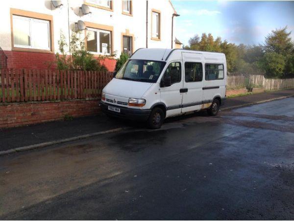 Renault master for spares wheelchair bus