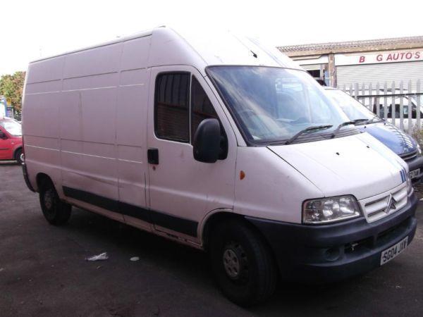 Citroen Relay 2.8 TD HDI 2004 van reduced to clear
