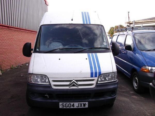 Citroen Relay 2.8 TD HDI 2004 van reduced to clear