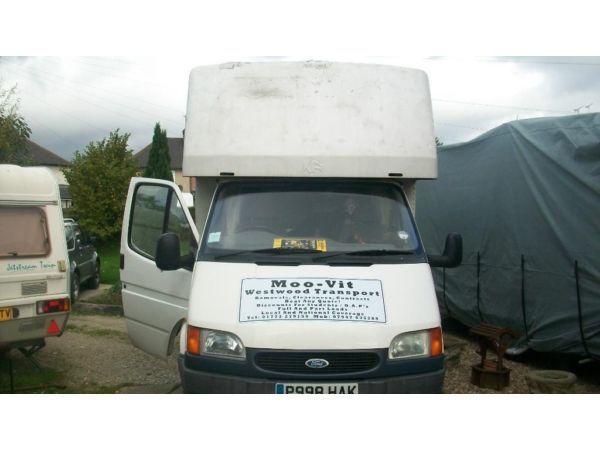 FORD TRANSIT LUTON WITH A TAIL LIFT