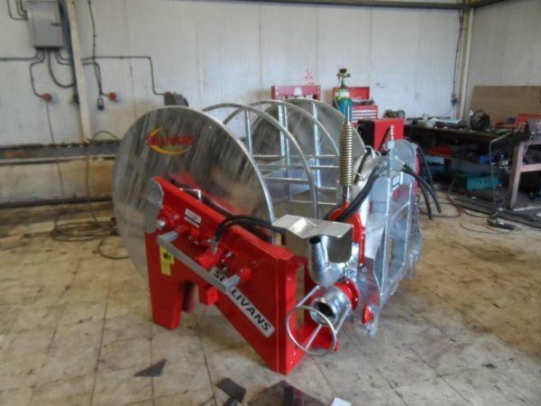 Tractor mounted Slurry Reelers front and back systems (Sullivans Engineering)