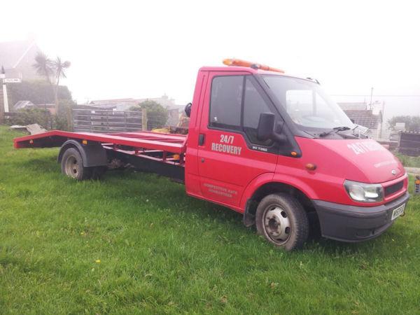 Ford transit Mk6 LWB Recovery truck 53 Fitted with loads of extras Top condition