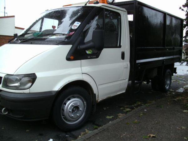 FORD TRANSIT TIPPER 54 PLATE TAX AN TEST-ONLY 2 OWNERS FROM NEW