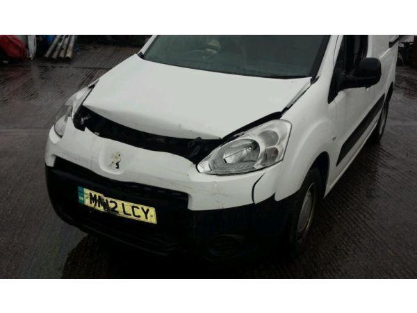 Peugeot Partner 2012 Salvage Not Recorded