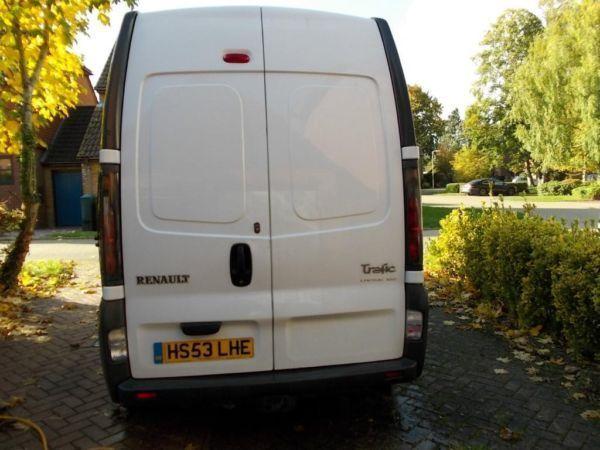 2004/53 Renault Traffic LH29DCI 100 LWB,Hightop Van(NO VAT)