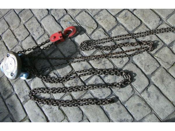 Chain block and tackle 1.5 tons