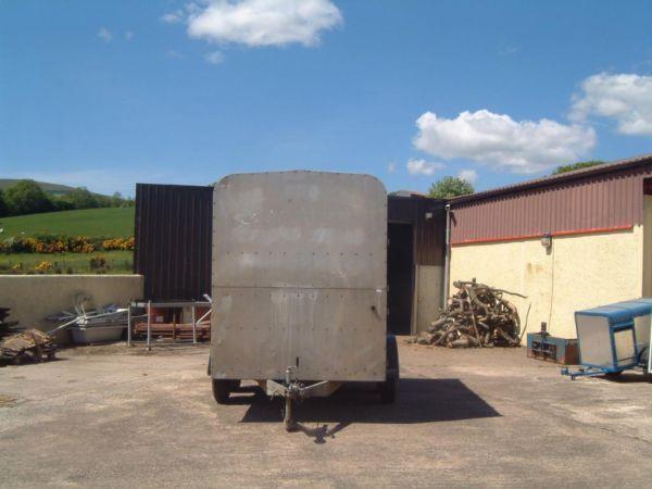 Ifor Williams livestock trailer 12ft by 6ft by 7ft high