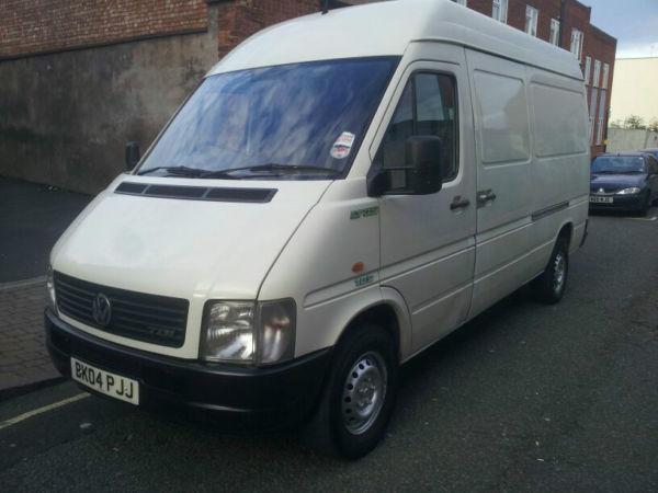 Reliable VW LT35 TDI 2004 Van MWB High Roof, Long tax and MOT - drives perfectly, Ideal for export