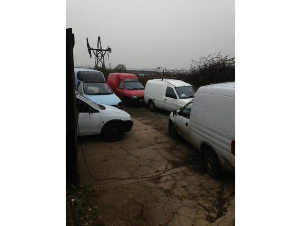 BREAKING Vauxhall COMBO/CORSA Vans 94 - 2001 100's of parts available Mobile Fitting Service