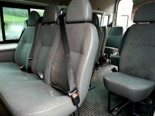 Ford Transit MINI-bus 15 Seat, 58k Miles, New MOT on Delivery, Plus vat