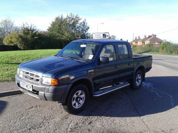 2001 X Ford Ranger 4x4 TD Diesel Pick-up with double cab, 5 seats