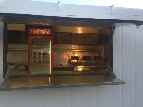 20x8 catering container mobil fast food kitchen