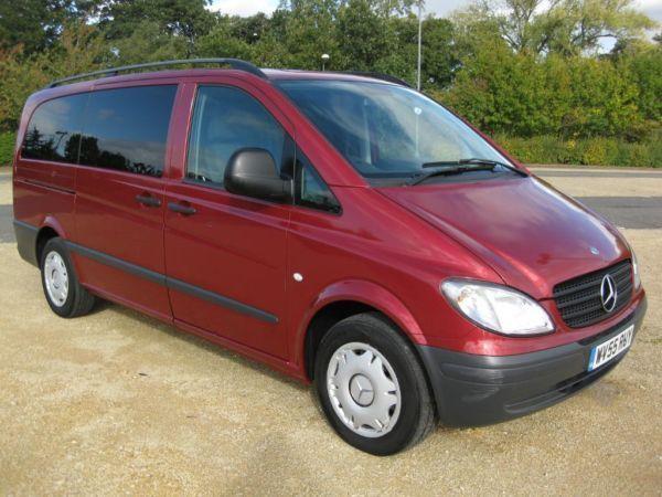 2006 MERCEDES TRAVELINER 115 CDI LONG WHEEL BASE, AUTOMATIC, 88,000 MILES, 8 SEATE, ONE OWNER