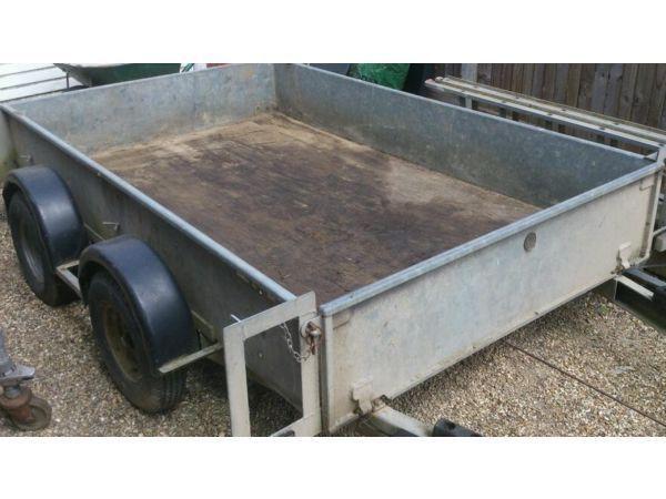 Box trailer with extended A frame- carrying capacity 2 and a half tonne
