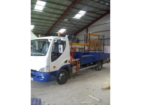 7.5t Hi-Ab Flatbed Truck For Sale