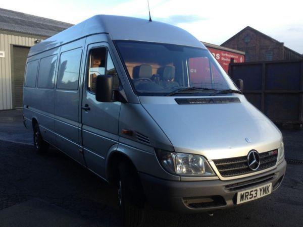 SPRINTER 311 LWB, 2004, 199K MILES, TAX & TEST, PSH, £3399 NO VAT