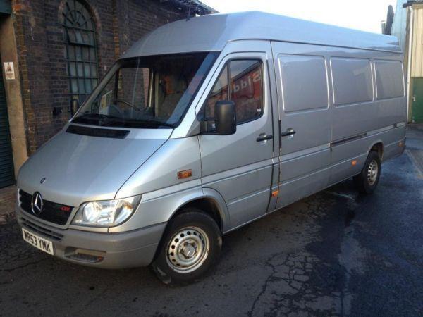 SPRINTER 311 LWB, 2004, 199K MILES, TAX & TEST, PSH, £3399 NO VAT