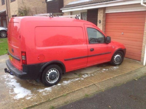 Red Vauxhall combo for sale