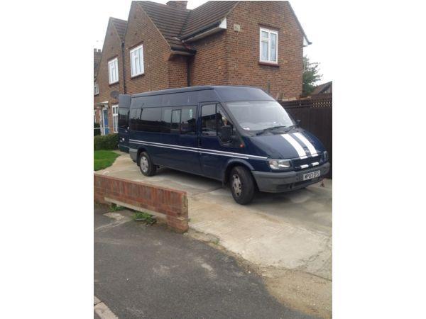 Ford transit 2.4 diesel 9 seater minibus 2003 only 58000 miles