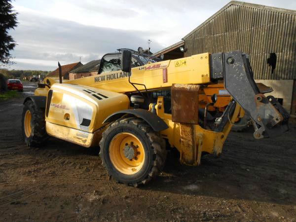 NEWHOLLAND LM1445 14 METER TURBO WITH SWAY QH POWER SHIFT BUCKET VERY CLEAN 2008