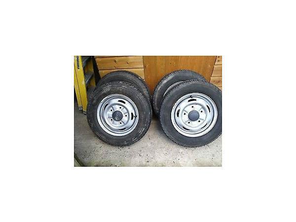 Ford transit wheels, trims and tyres + bulkhead