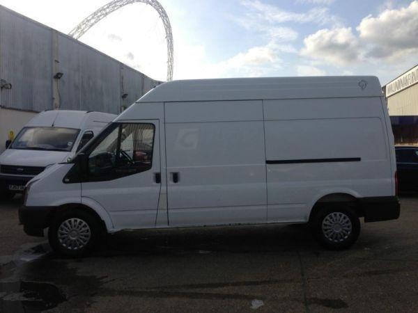 FORD TRANSIT T350L LWB HIGH ROOF 140PS 6 SPEED GEARBOX 57 PLATE IN GOOD CONDITION IN AND OUT