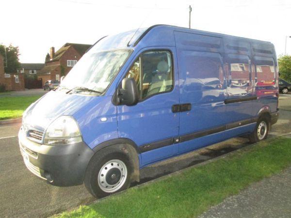 Nissan Interstar LM35 120dci. Blue, Low mileage 41,000, Electric Windows, Boarded, Renault Master