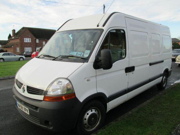 RENAULT MASTER LM35 120dci WHITE, 50,000 miles Full Electric Pack, Air Con, Very Clean, Low Mileage