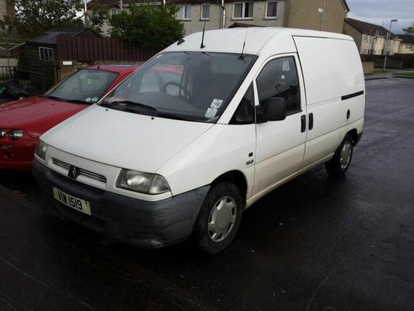Citroen dispatch motd to feb next year driving 100% trade in accepted with or without mot or tax