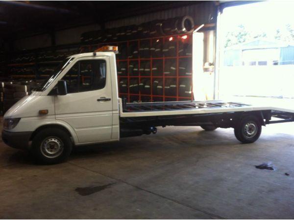 2004 MERCEDES SPRINTER 311 CDI AUTOMATIC TRIP TRONIC RECOVERY TRUCK / CAR TRANSPORTER / BEAVER TAIL