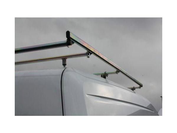 RS208 Dispatch ~ Expert ~ Scudo Roof rack bars up to 07 - 3 Bar with ladder roller +ladder clip pair
