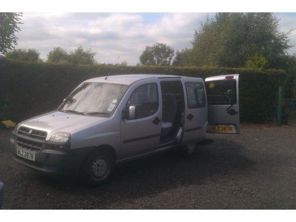 2003 Fiat Doblo JTD SX wheel chair adapted vehicle with ramp FOR SALE