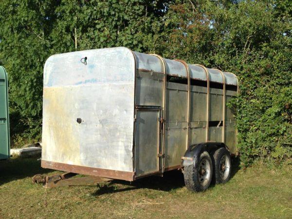 Ifor williams livestock trailer