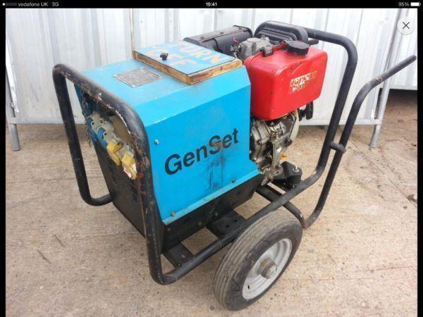 Gen Set 5kva diesel generator,Yanmar engine, electric start