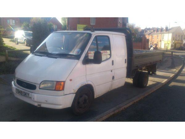 FORD TRANSIT CREWCAB PICKUP , TAX AND MOT READY TO WORK