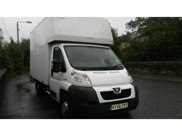 2008 PEUGEOT BOXER LUTON VAN 2.2 TRANSIT ENGINE IDEAL RECOVERY TRUCK