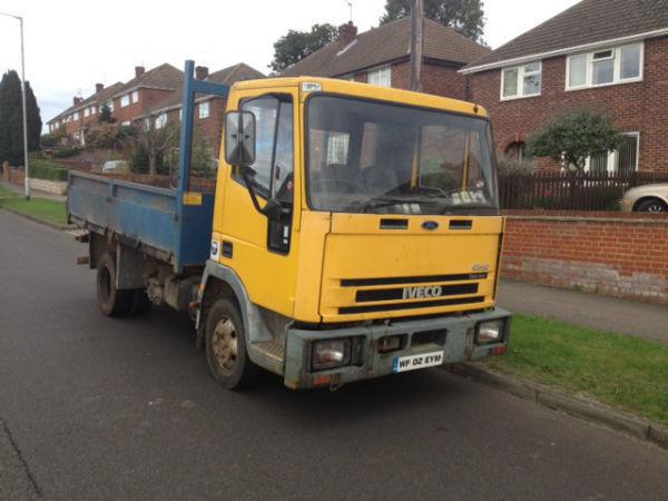 IVECO TECTOR, TIPPER 75E17,2002.,GOOD TYRES,ONLY 122000km,,QUICK SALE.