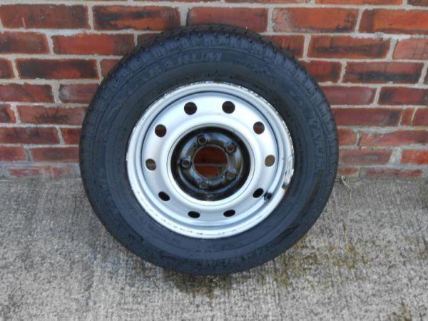 renault master spare wheel (new tyre) 225/65 16c