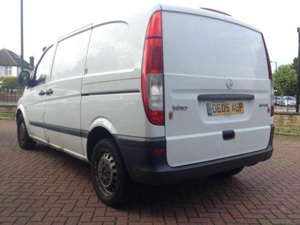 2005 Mercedes Vito 2.1 109 CDi Ply Lined Diesel Van 6 Speed Manual MOT'd & Tax'd Ready for work