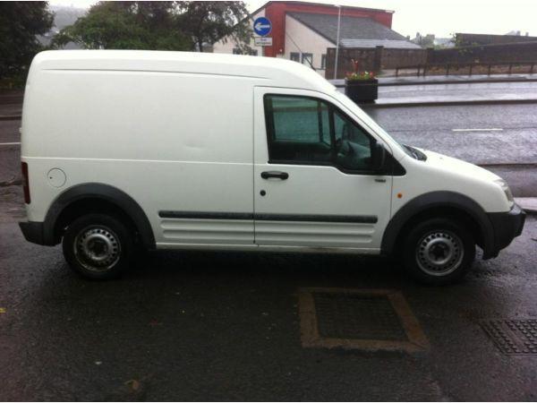 fORD TRANSIT CONNECT FULL SERVICE HIGH ROOF MOT AND TAX