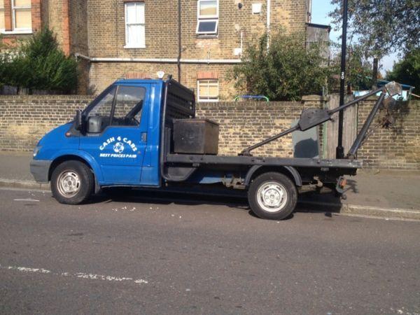 Ford transit recovery with Harvey frost