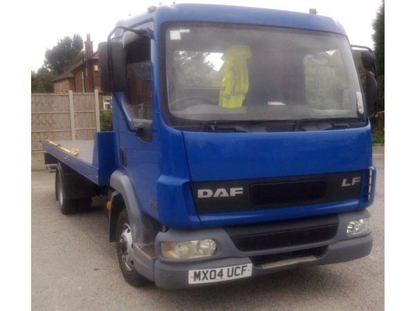 DAF TRUCKS FA LF45.150 RECOVERY TRUCK Very Good Condition One Owner Taxed and Tested!