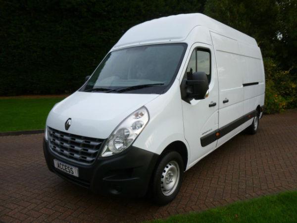 Renault master lh35 125 dci extra high roof and a LWB