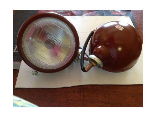 David Brown/Case International Original Type Riveted Head Light/Lamp (Pair) * NATIONWIDE DELIVERY*