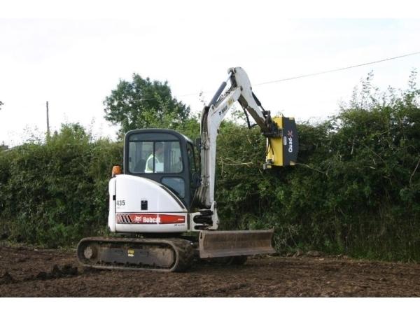 Digger Head hedgecutter -Excavator Hedge cutter